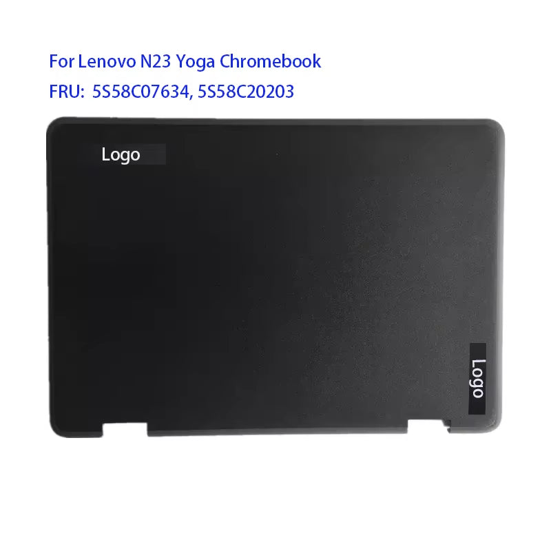 New Housing Cover for  N23 Yoga Chromebook LCD Rear Top Lid Back Cover 5S58C07634 5S58C20203 Original a Cover Black