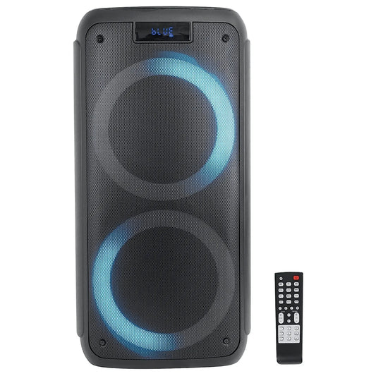 Norcent Dual 6.5" Portable Party Bluetooth Speaker with Flashing LED Lights - 🆕 New Arrivals, All Products, Products from Jupiter Gear Home, 🖥️ Electronics, 🖥️ Audio Equipment - Little Red General Store
