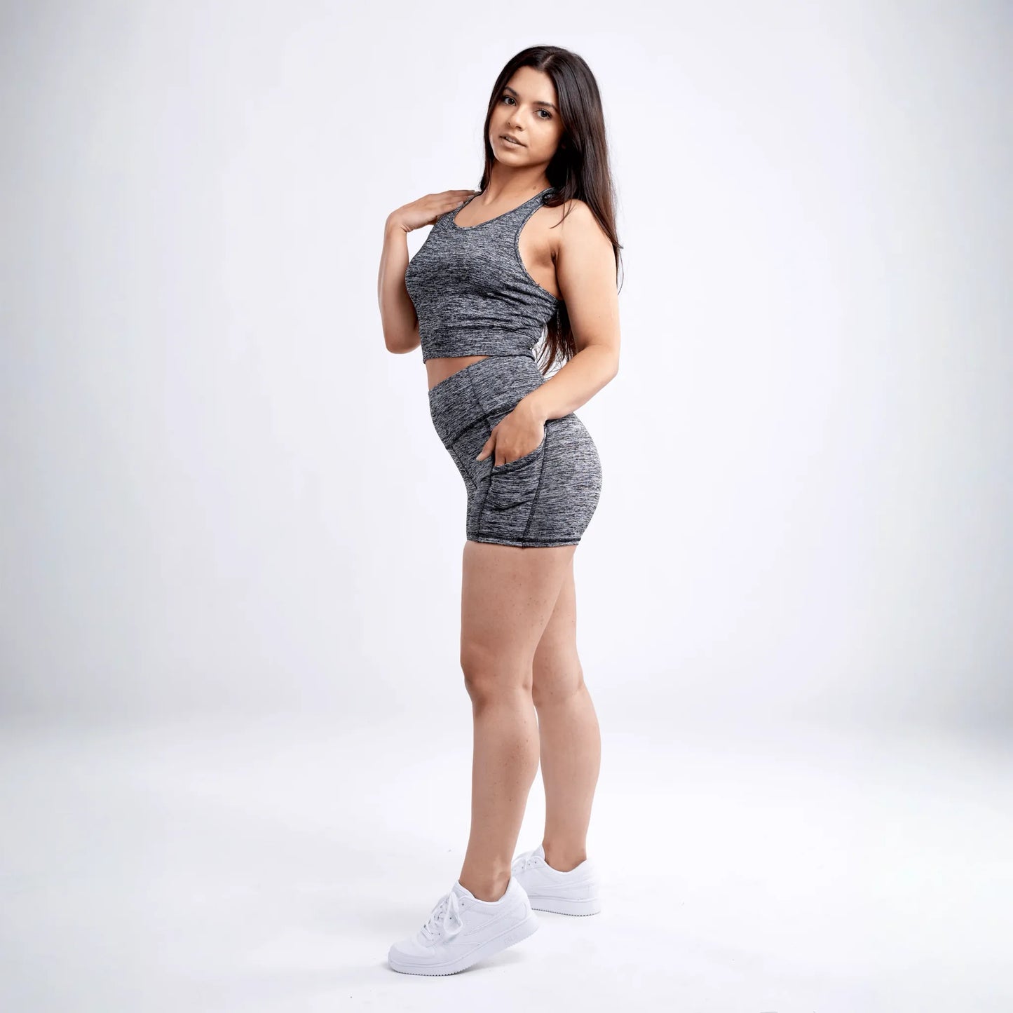 JupiterGear Racerback Lightweight Training Crop Tank Top