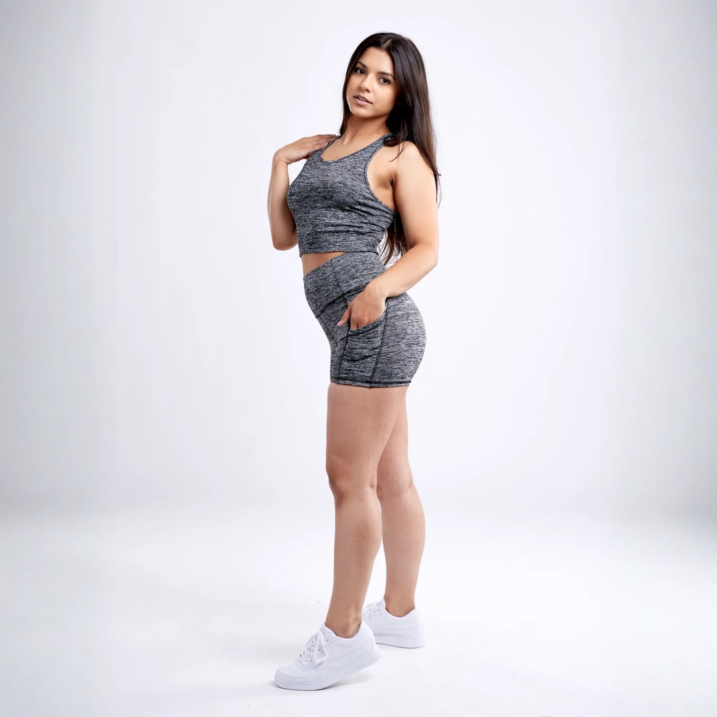 JupiterGear Racerback Lightweight Training Crop Tank Top
