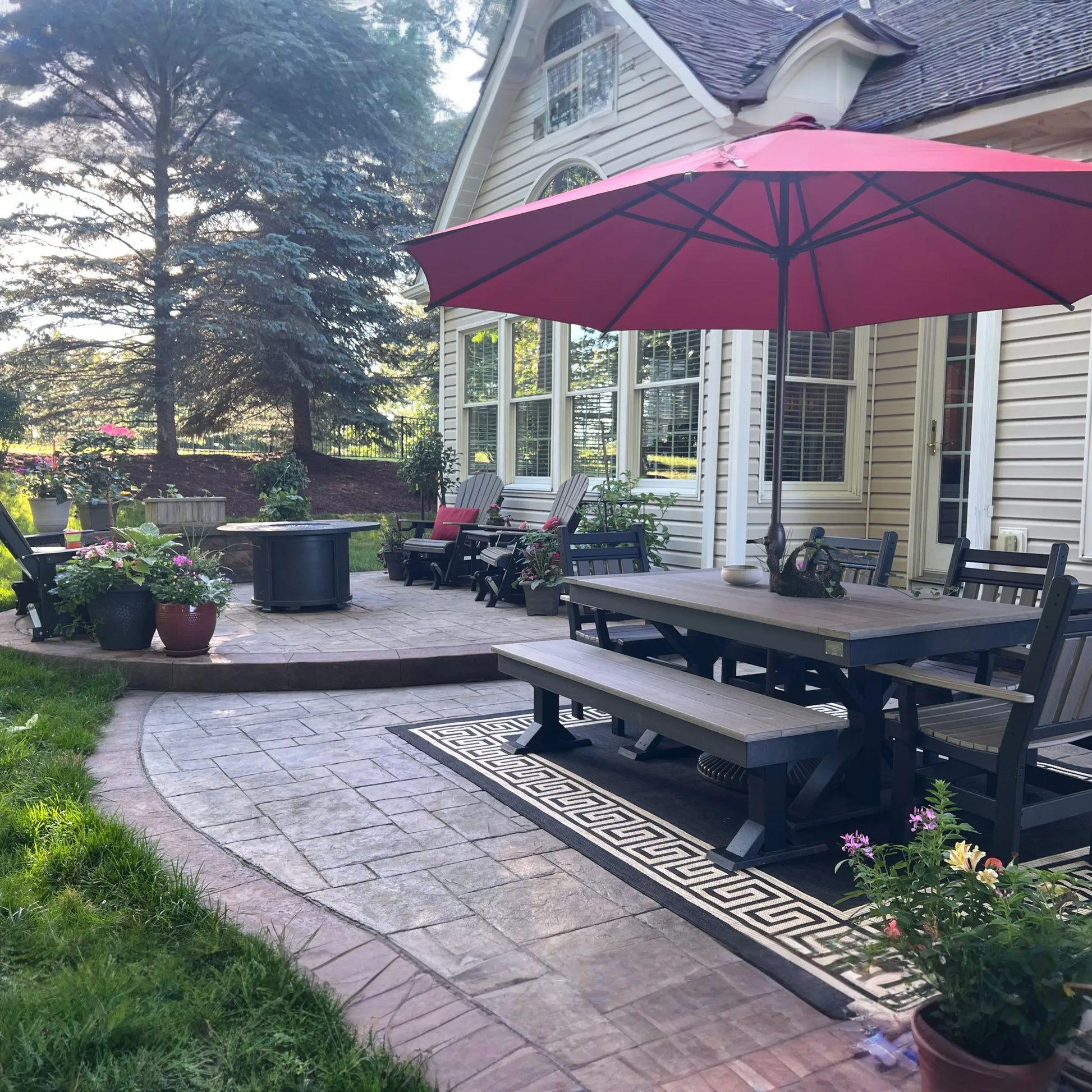 Trestle X Outdoor Table