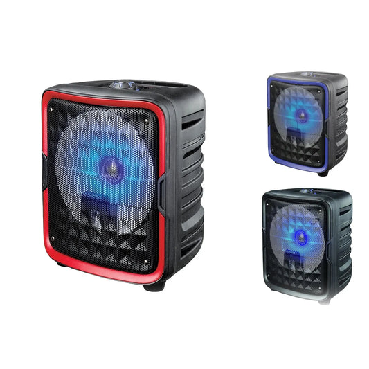 IQ Sound 8" Bluetooth Speaker with True Wireless Technology (IQ-6608DJBT)