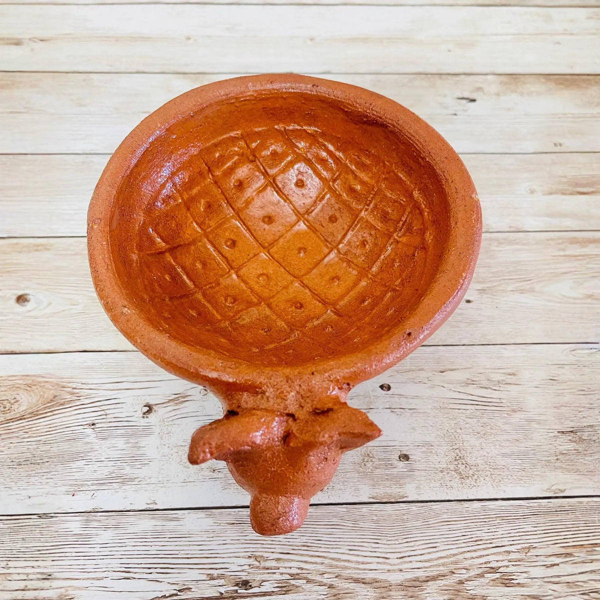 Authentic Mexican Molcajete Terra Cota Molcajete Mexicano de Barro - 🆕 New Arrivals, All Products, Products from Chica Mexico, 🏡 Home + Garden - Little Red General Store
