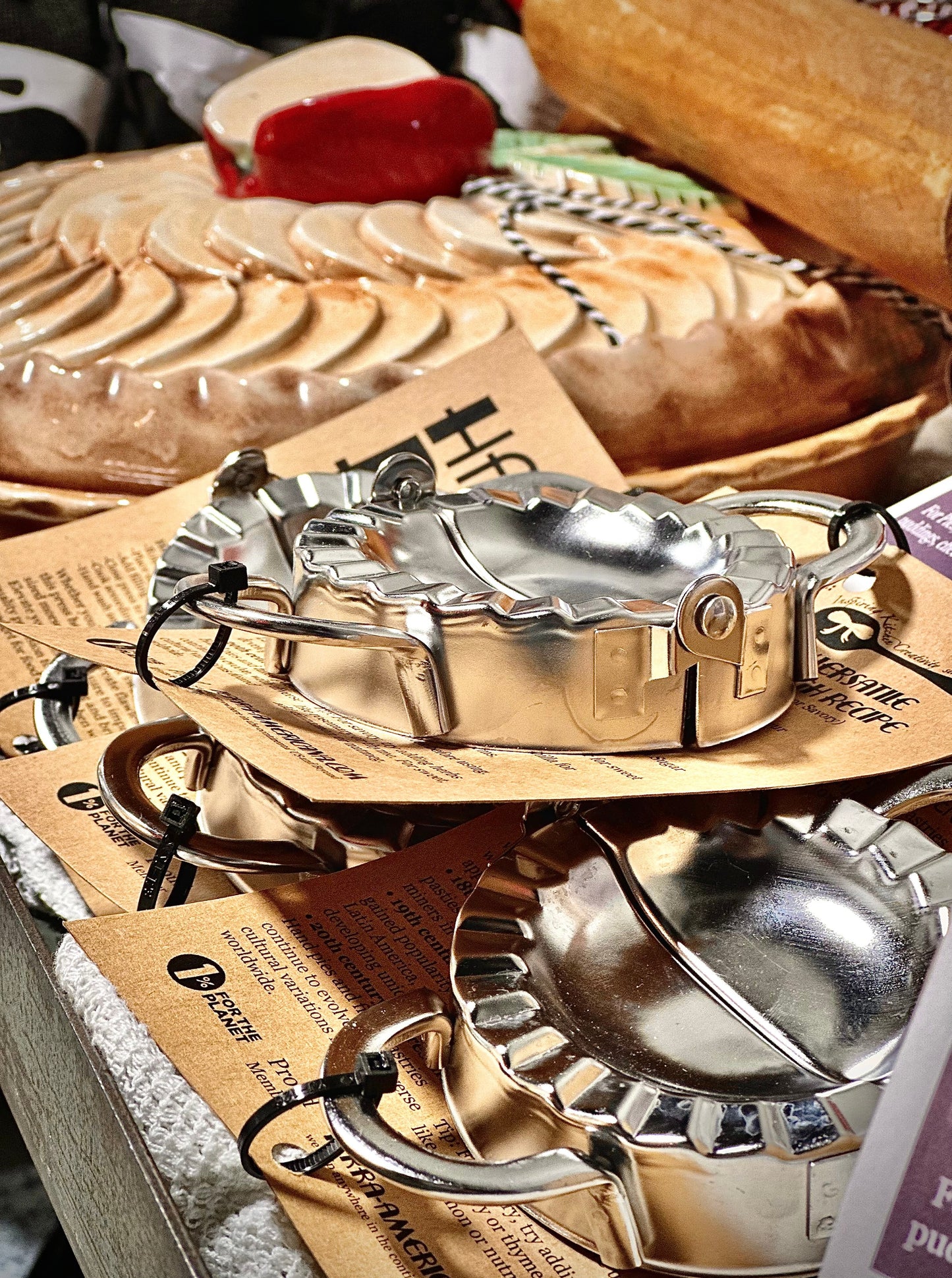 Miniature Stainless Steel Hand Pie Press