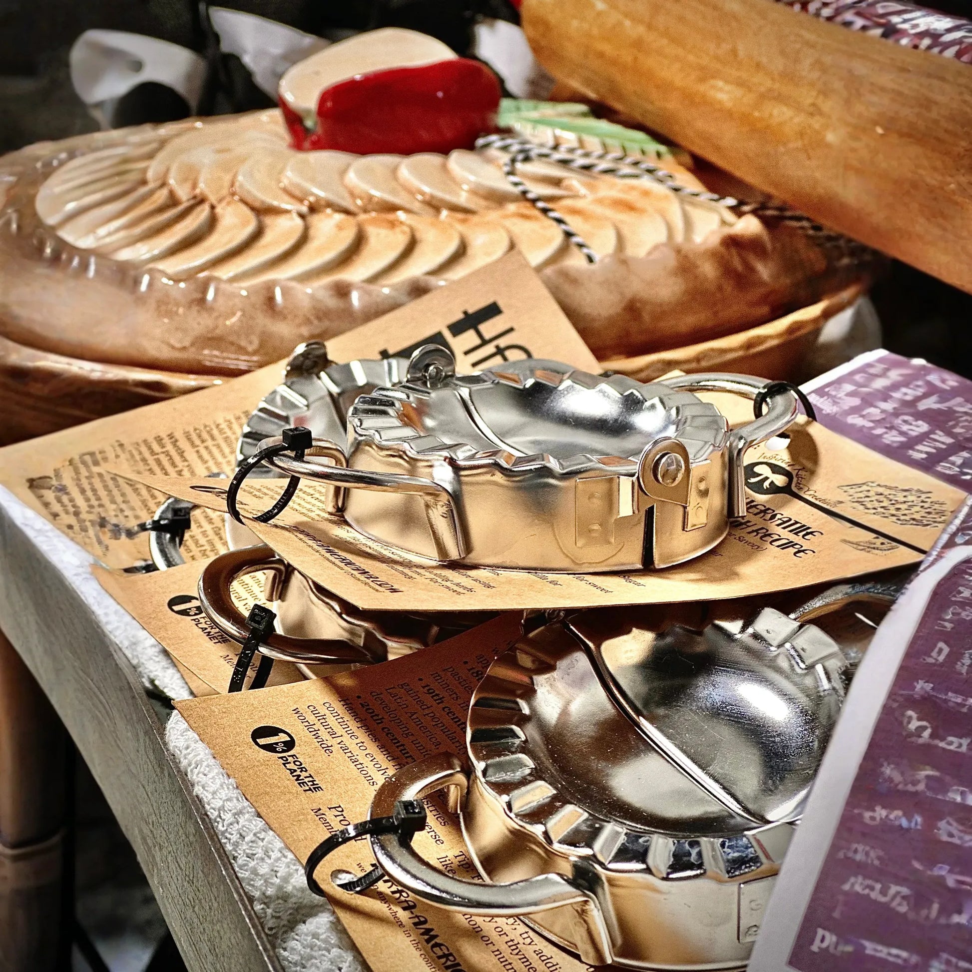 Miniature Stainless Steel Hand Pie Press