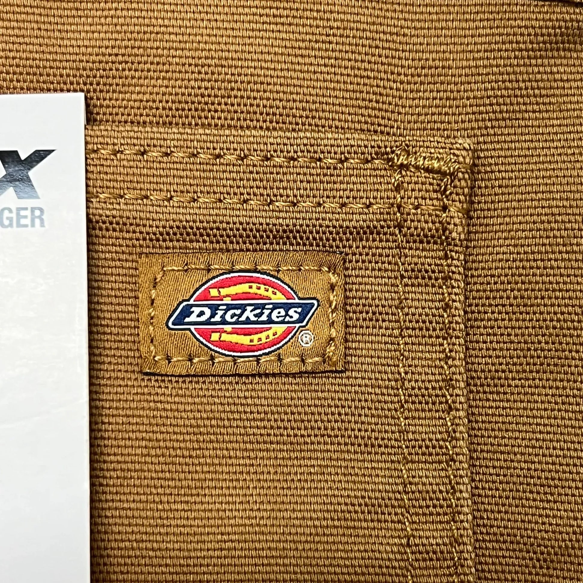 DICKIES Flex Regular Fit Double Knee Pant Men's Sz 42X30 Stonewashed Brown Duck