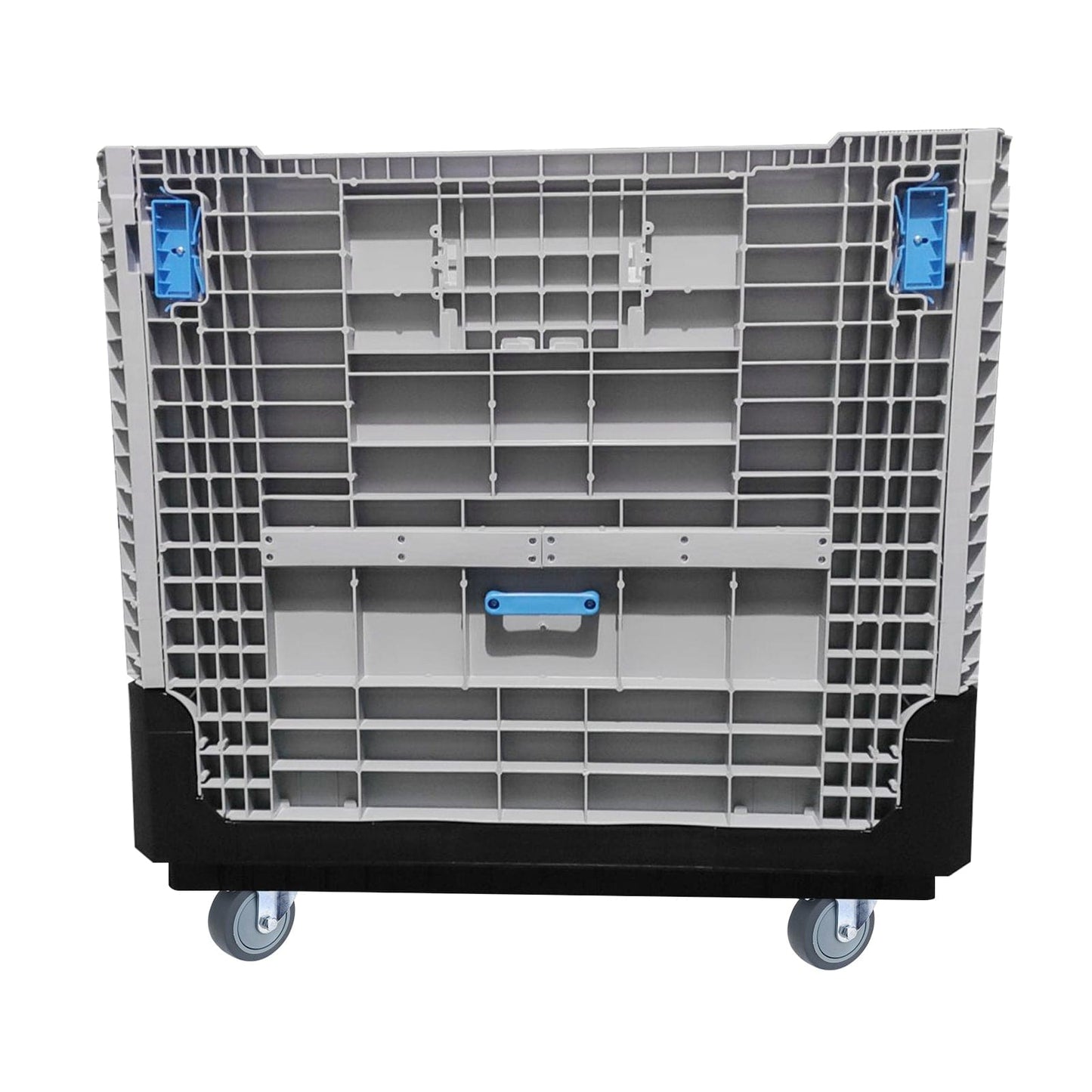 Large Heavy Duty Mobile Storage Bin Container - 4 Pack