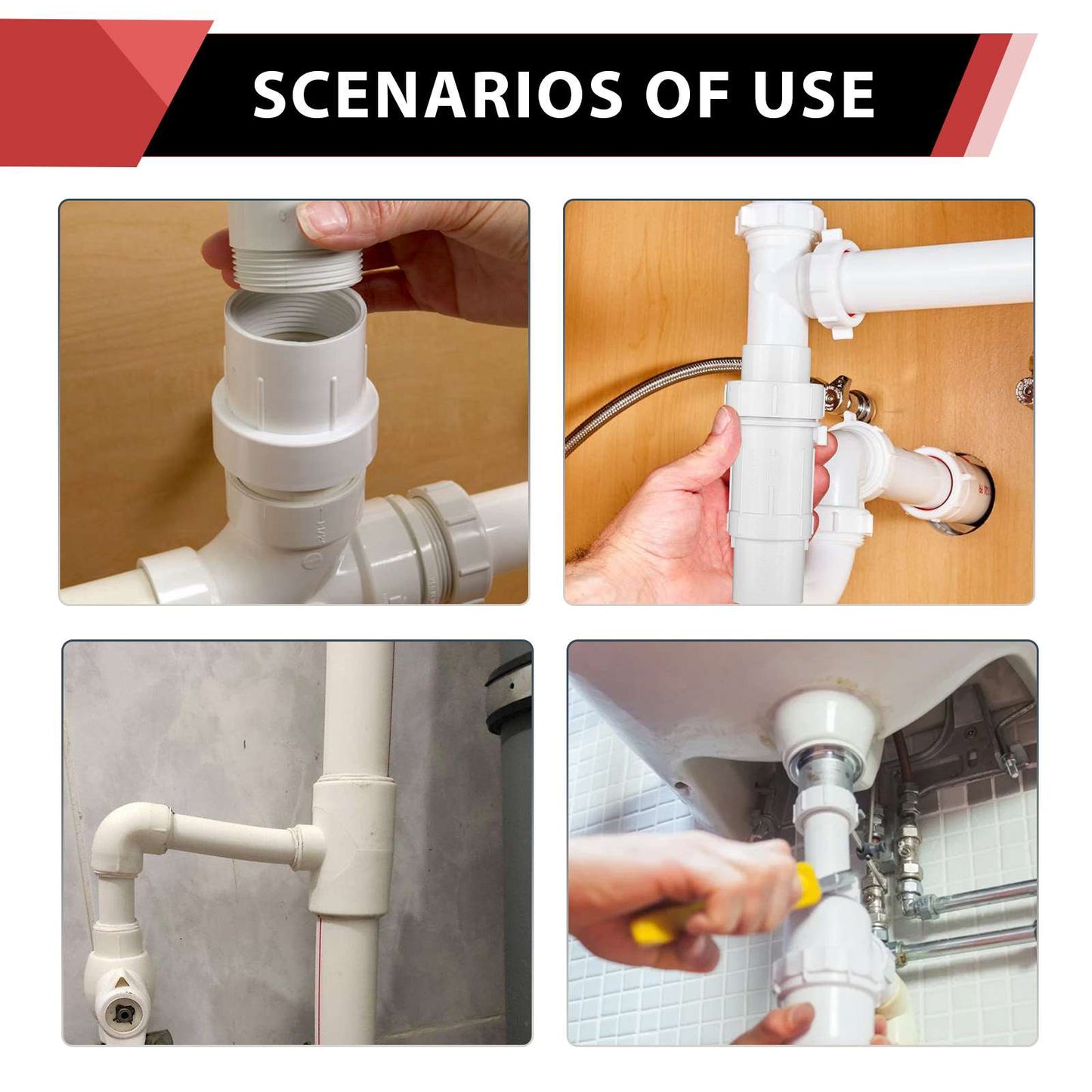 1" PVC Expansion Coupling