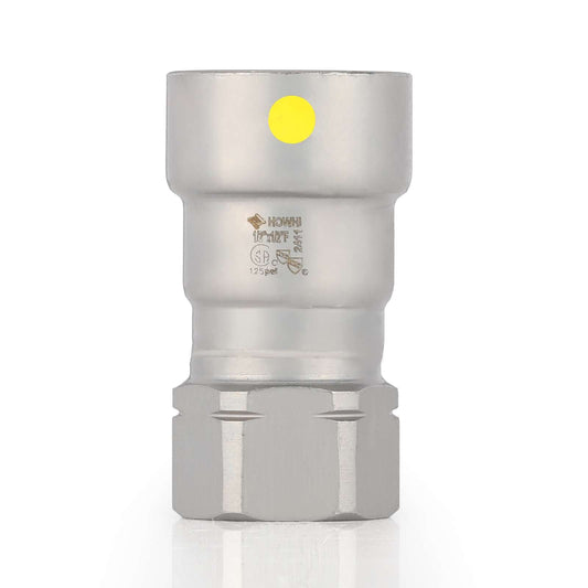 1" Carbon Press x 1" Female Adapter