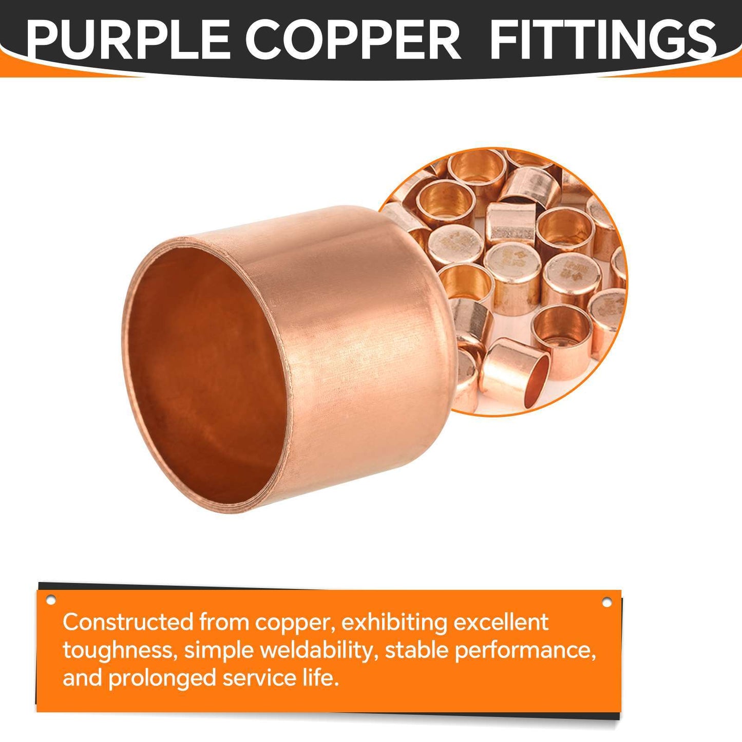 1" Solder Copper Pipe End Cap (Plug)