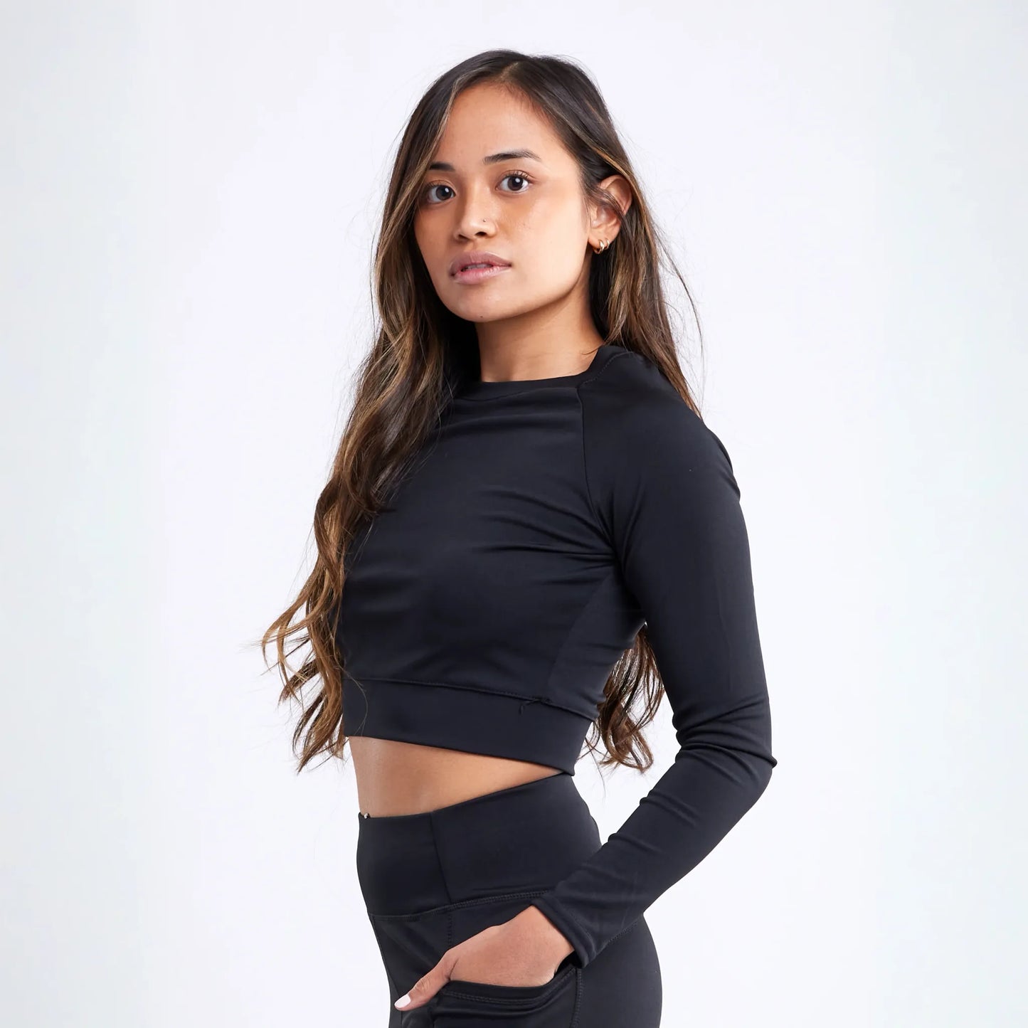 JupiterGear Long-Sleeve Crop Top
