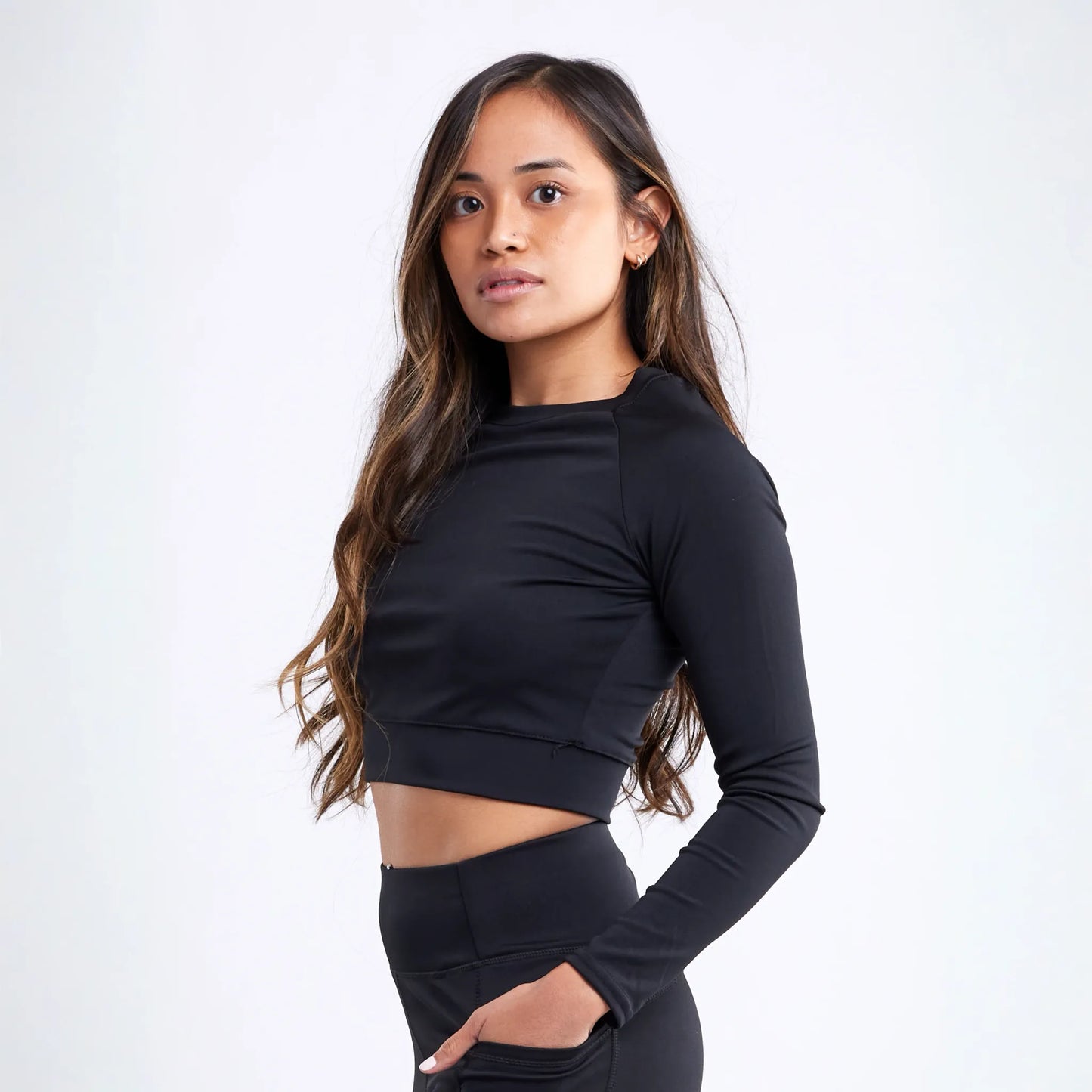 JupiterGear Long-Sleeve Crop Top