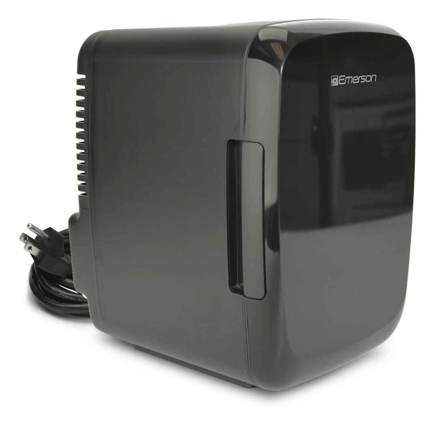 Emerson Portable Mini Fridge Cooler Quiet w Secure Latch and Holds up to 6 Cans