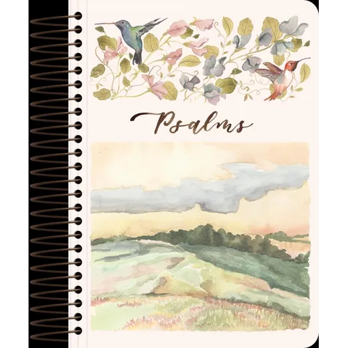 ESV Scripture Journal, Spiral-Bound Edition: Psalms (Artwork by Ruth Chou Simons) (Paperback)