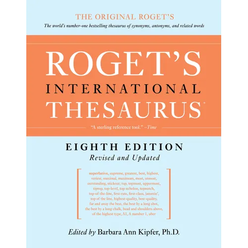 Roget's International Thesaurus, 8th Edition