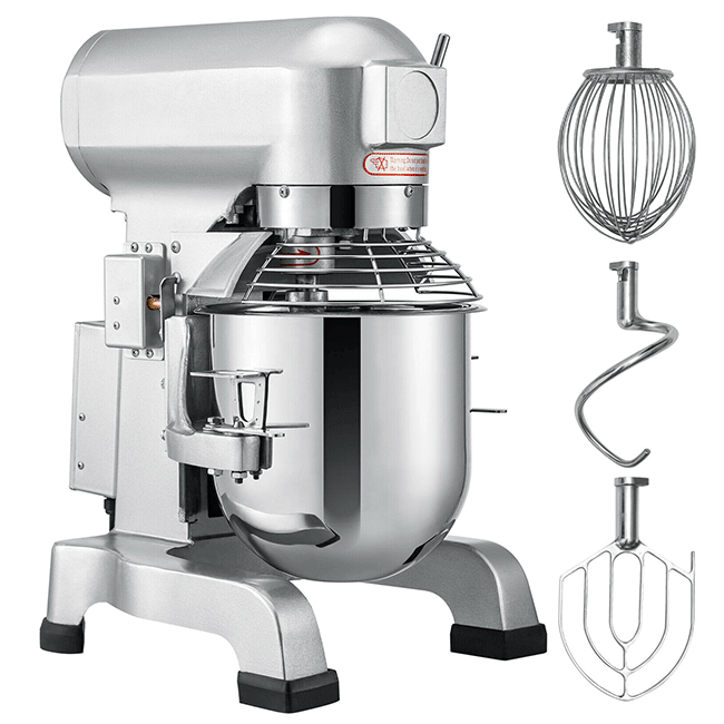600W Commercial Dough Kneader Bakery Mixer Machine, 15QT (SAK95629)