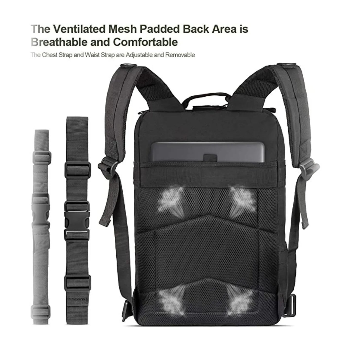 JupiterGear 25L Unisex Backpack Molle Bag Rucksack Range Bag