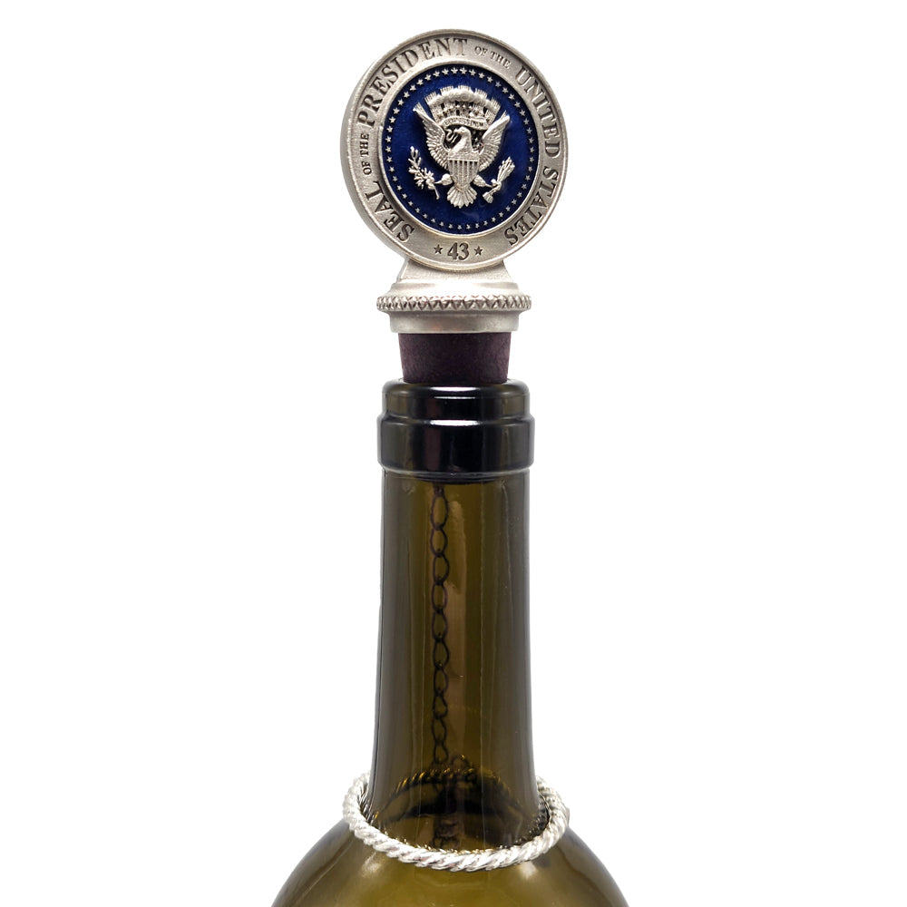 43rd Presidential Seal Wine Stopper