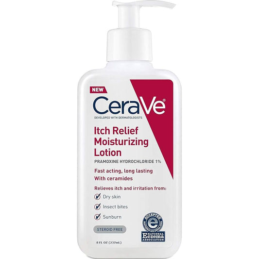 CeraVe Itch Relief Moisturizing Lotion – 8 Ounces (8oz)