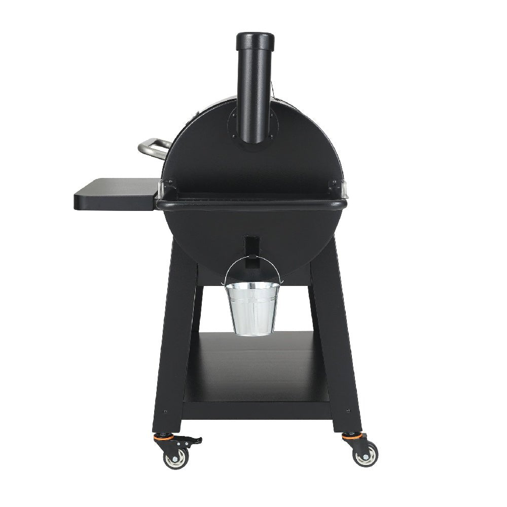 62" Heavy Duty Portable Wood Pellet BBQ Grill With Cart (SAK91308)
