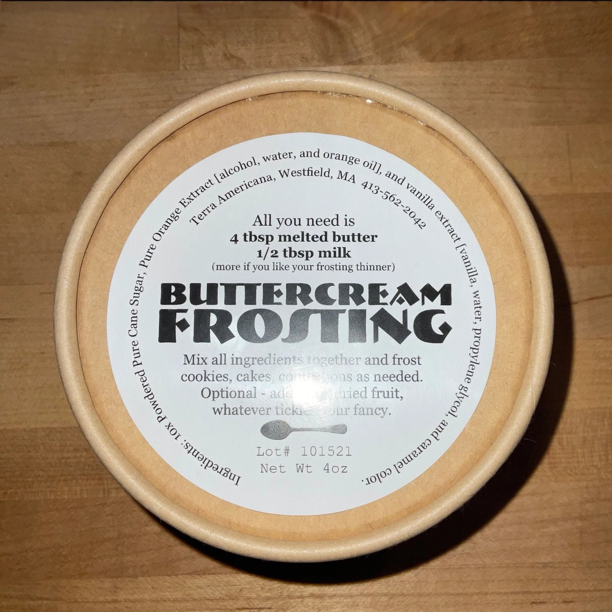 Buttercream Frosting / 1pc