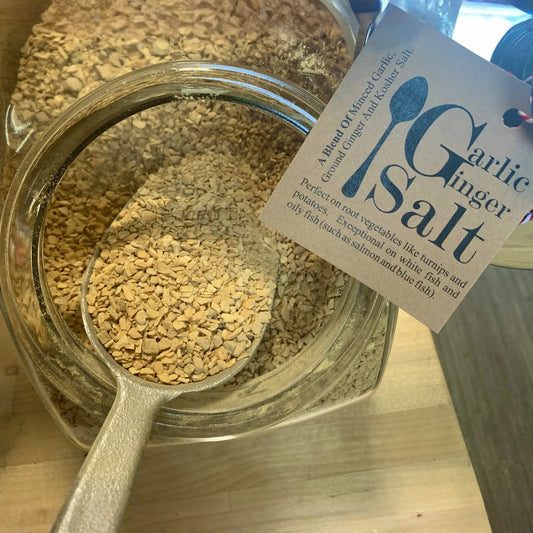 Garlic Ginger Salt by the oz