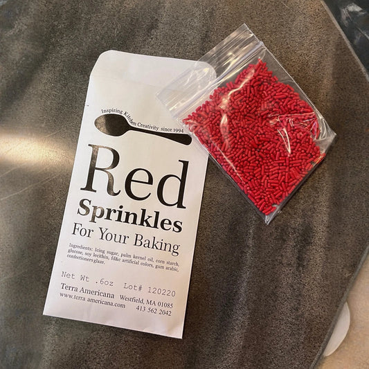 1 pc / Red Sprinkles