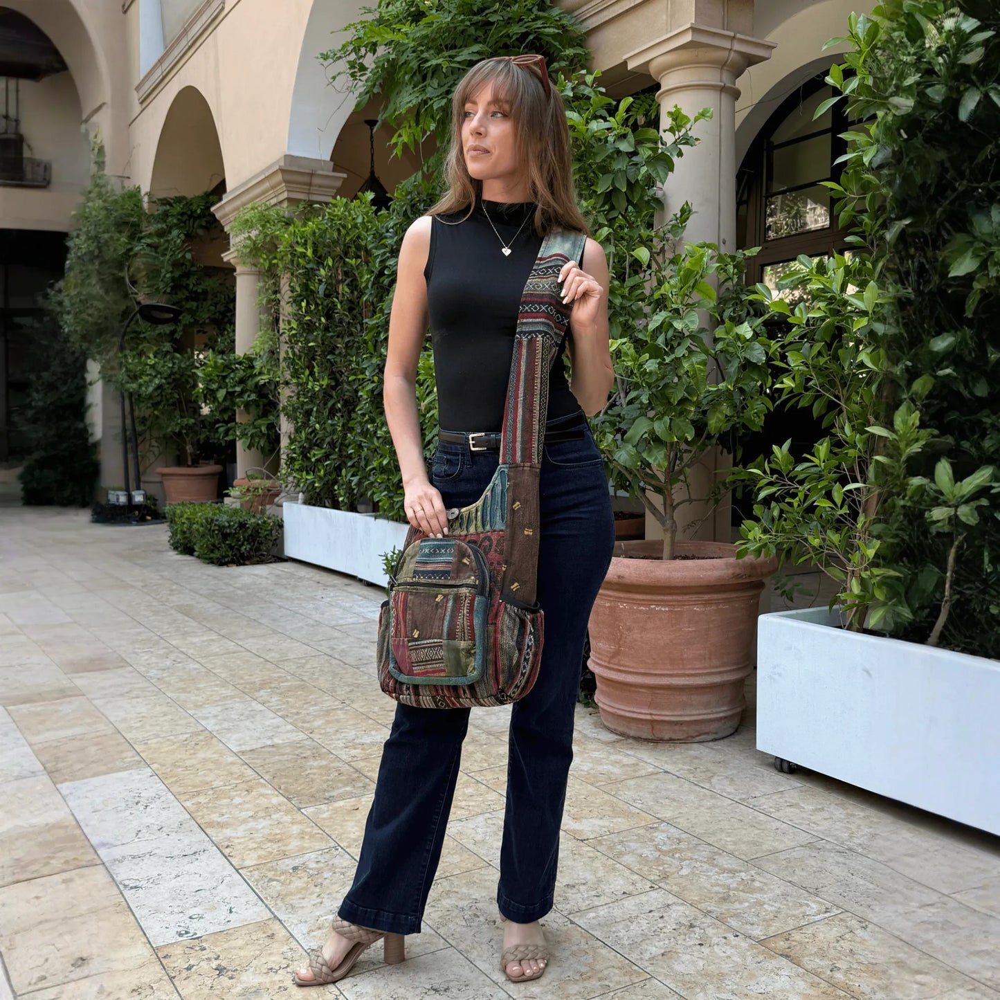 Kathmandu Collection Bee Hobo Bag