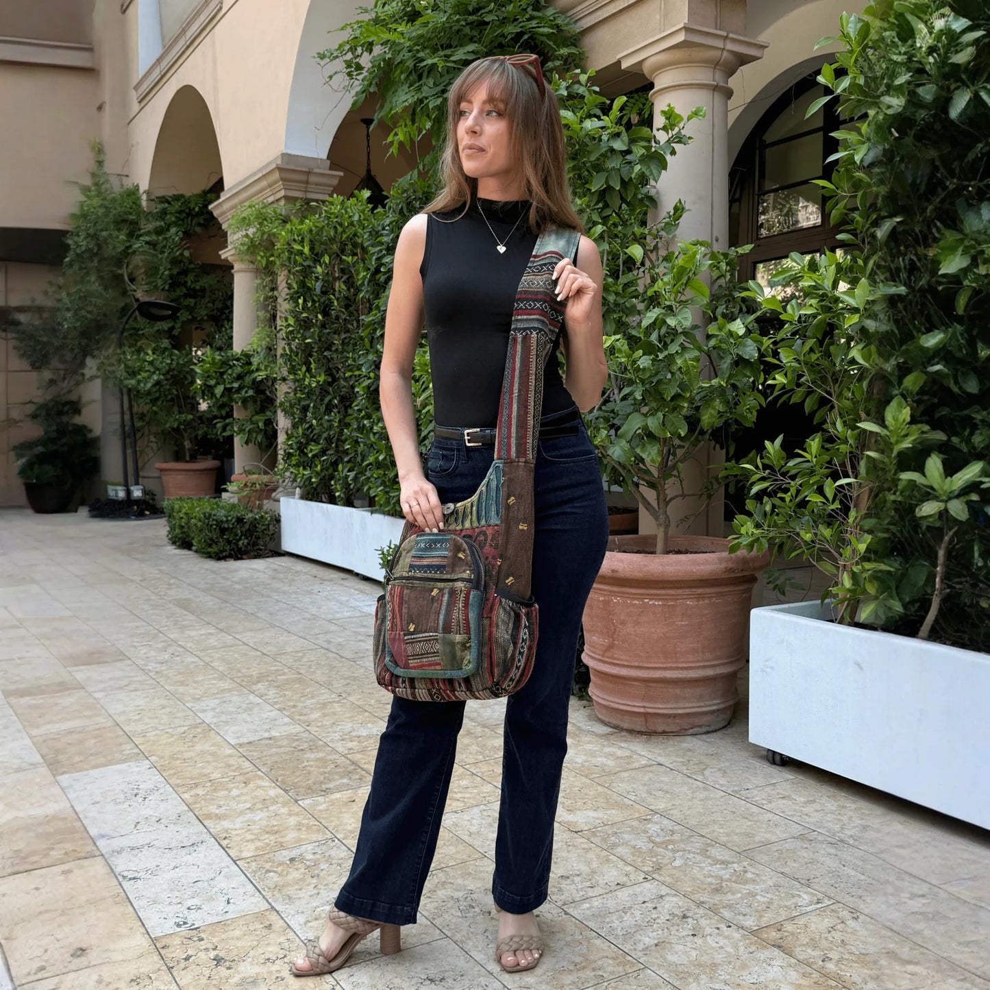 Kathmandu Collection Bee Hobo Bag
