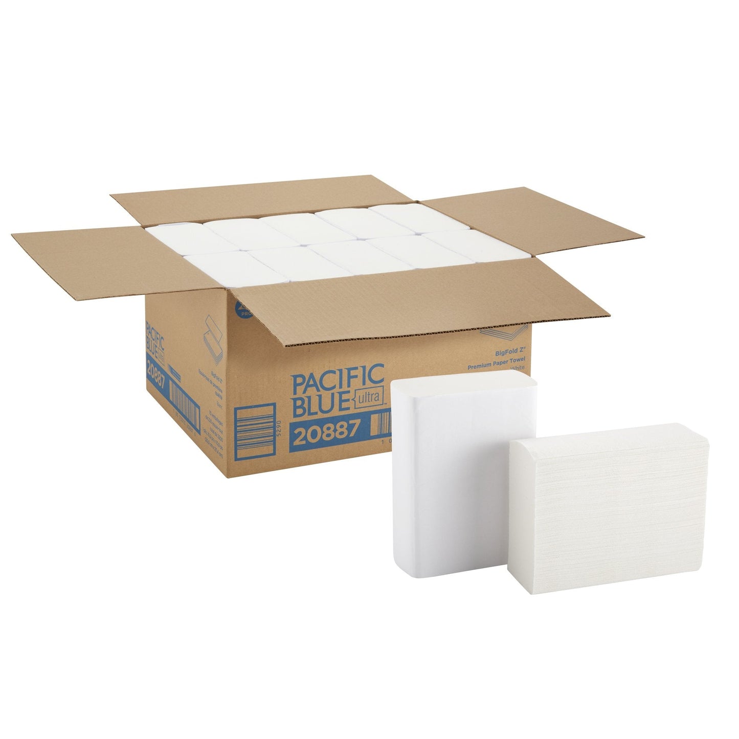 Pacific Blue Ultra™ Bigfold Z® Paper Towel, 220 Sheets per Pack 20887