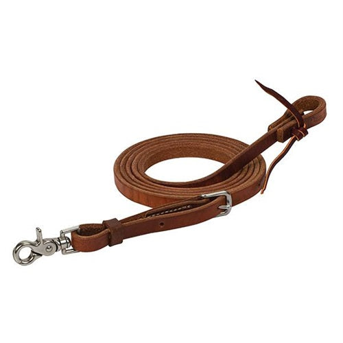 ProTack® Heavy Harness Roper Rein, Scissor Snap, 5/8" x 8'