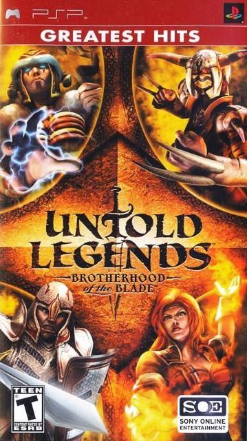 Untold Legends Brotherhood of the Blade (Greatest Hits) -PSP