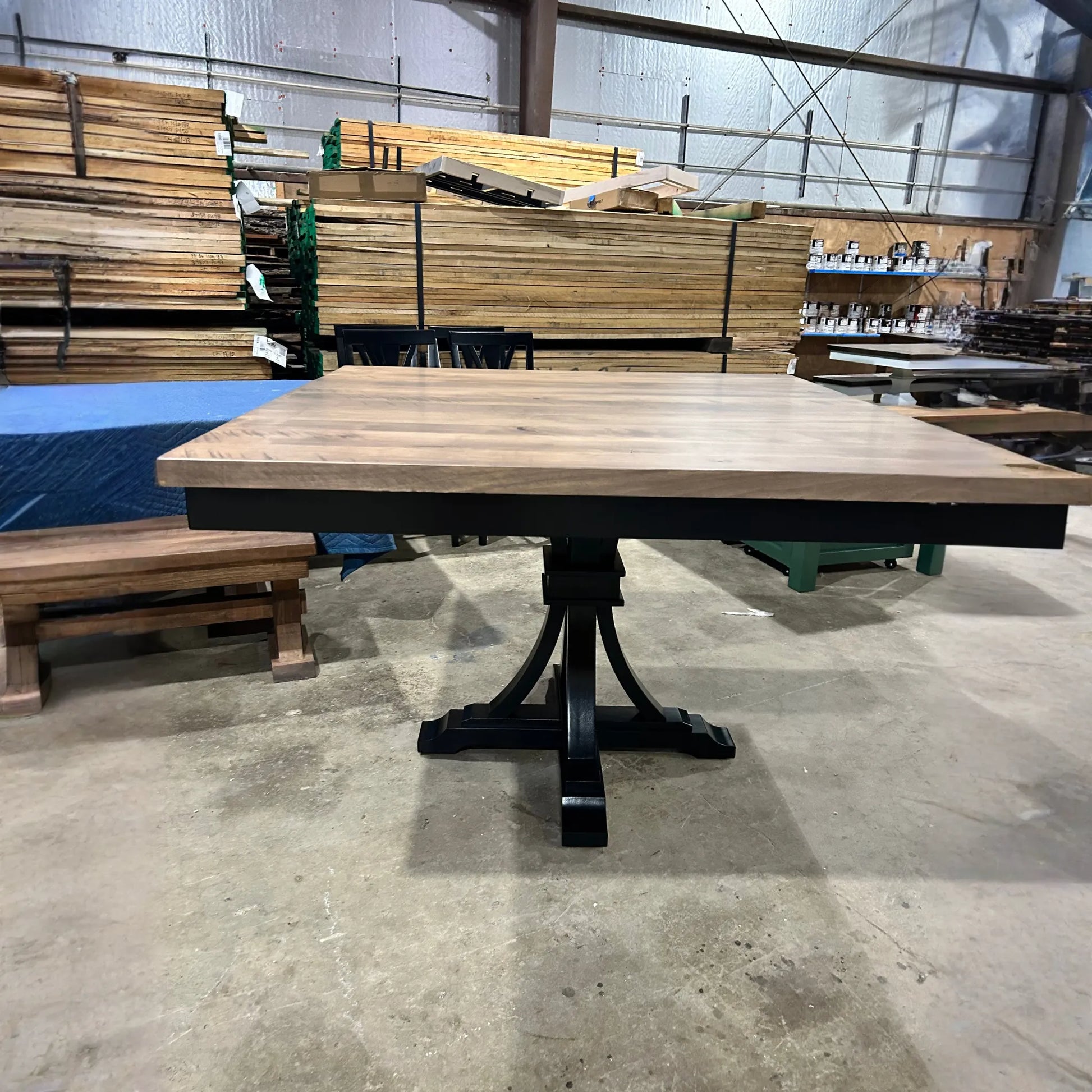 Aspen Pedistal Sqaure Dining Table