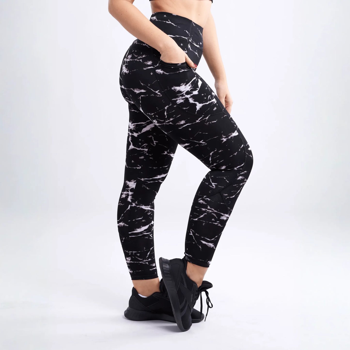 JupiterGear High-Waisted Classic Gym Leggings with Side Pockets