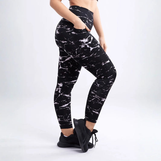 JupiterGear High-Waisted Classic Gym Leggings with Side Pockets