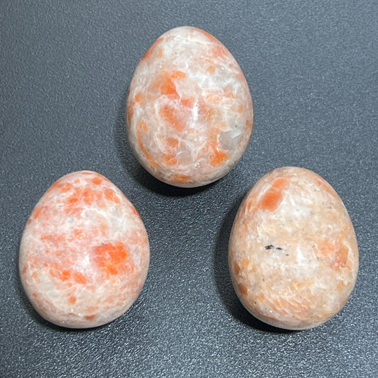Sunstone Crystal Egg Polished Carving Wholesale Gemstone Decor