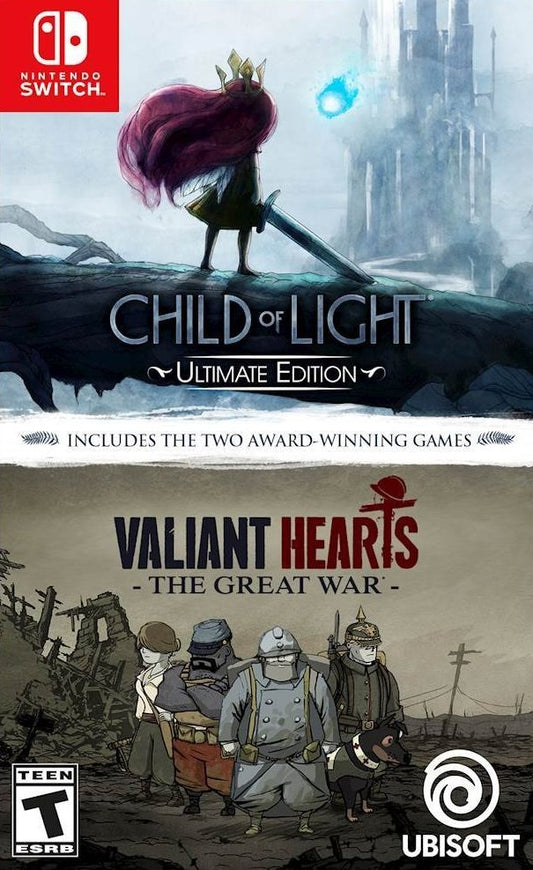 Child of Light: Ultimate Edition / Valiant Hearts: The Great War Double Pack (Nintendo Switch)