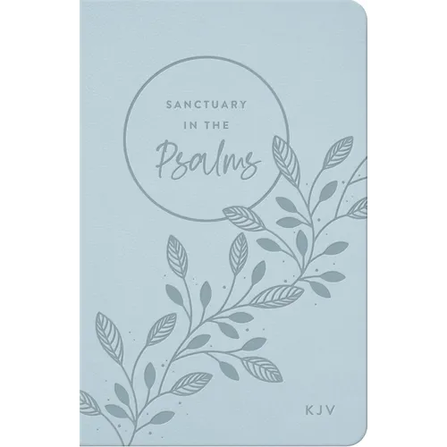 Kjv, Sanctuary in the Psalms: Promise Book, Leathersoft, Blue