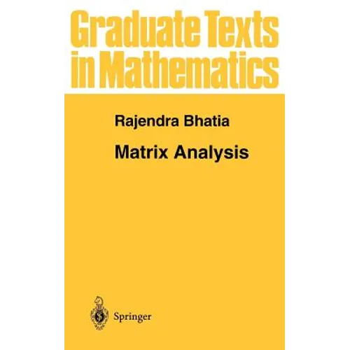 Matrix Analysis