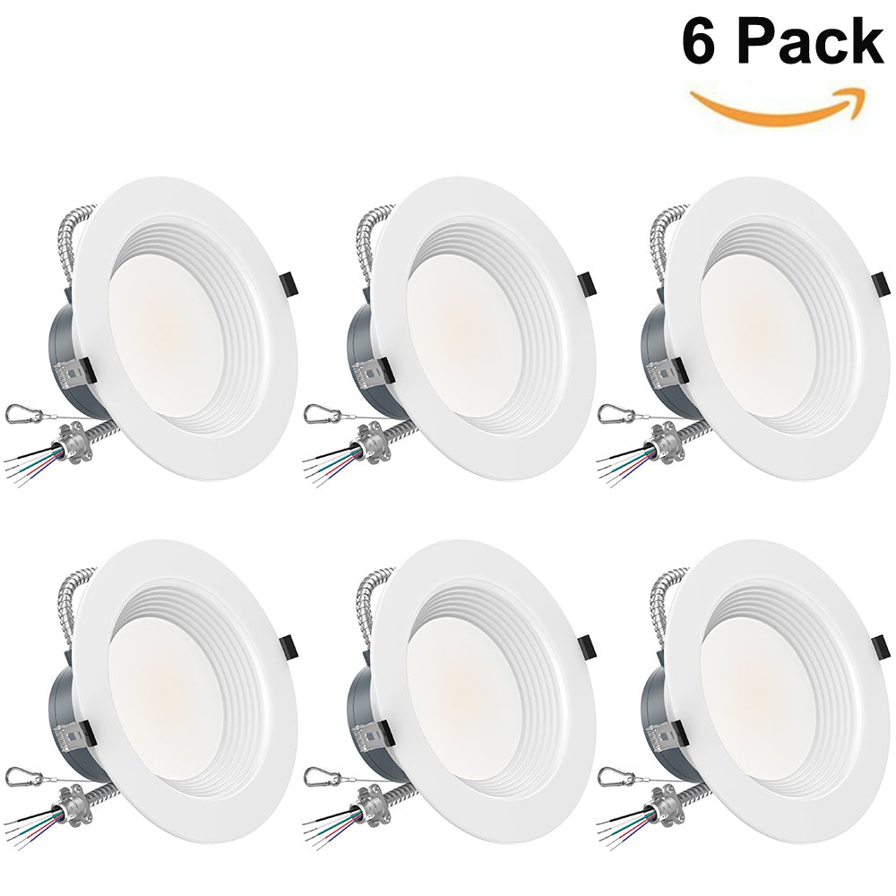 Commercial LED Downlight 6inch 8inch 9.5inch 13W-40W Power & CCT Tunable 2700K/3000K/3500K/4000K/5000K Dimmable Recessed Ceiling Lights