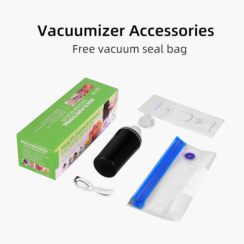 Handheld Vacuum Sealer, Portable Vacuum Sealer for Food, Save Sealer Food Vacuum Kit