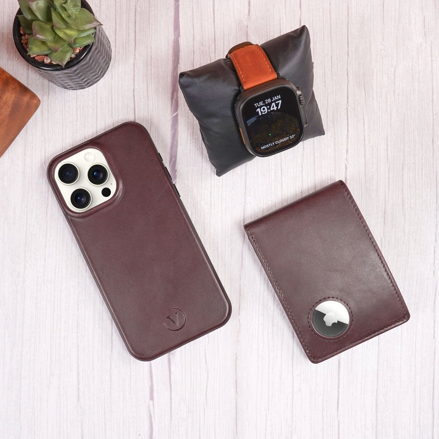 iPhone 15 Series Elite Leather Case