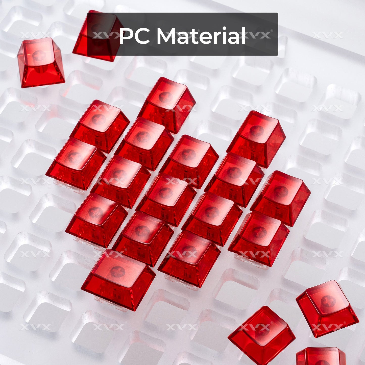 XVX Fizz Kit Cherry Profile Keycaps 21-Key