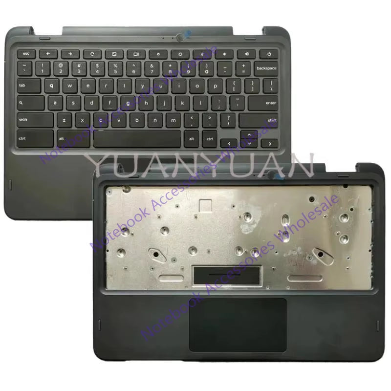 Wwlaptop Upper Cover for  Chromebook 11 5190 Palm Rest Shell Case Keyboard Touchpad 096MGX