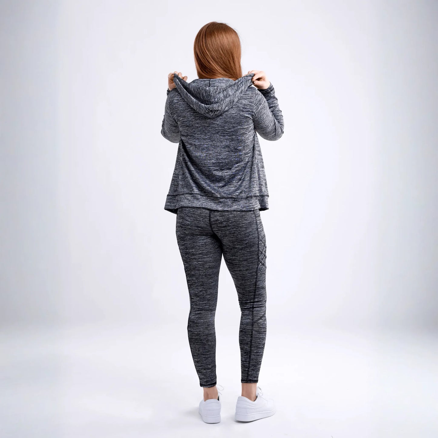 JupiterGear Athletic Fitted Zip-Up Hoodie Jacket with Pockets