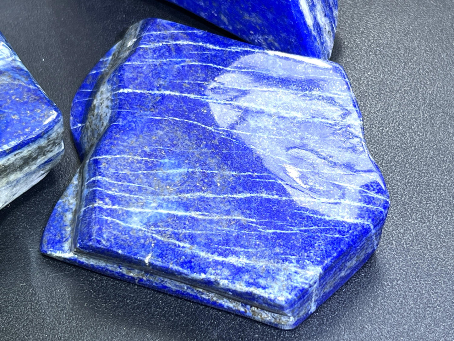 Large Blue Lapis Lazuli Freeform Polished Slab Boulders Carvings Wholesale
