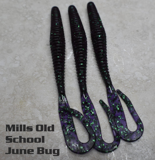 6" Ring Worm Ribbon Tail - 10pak
