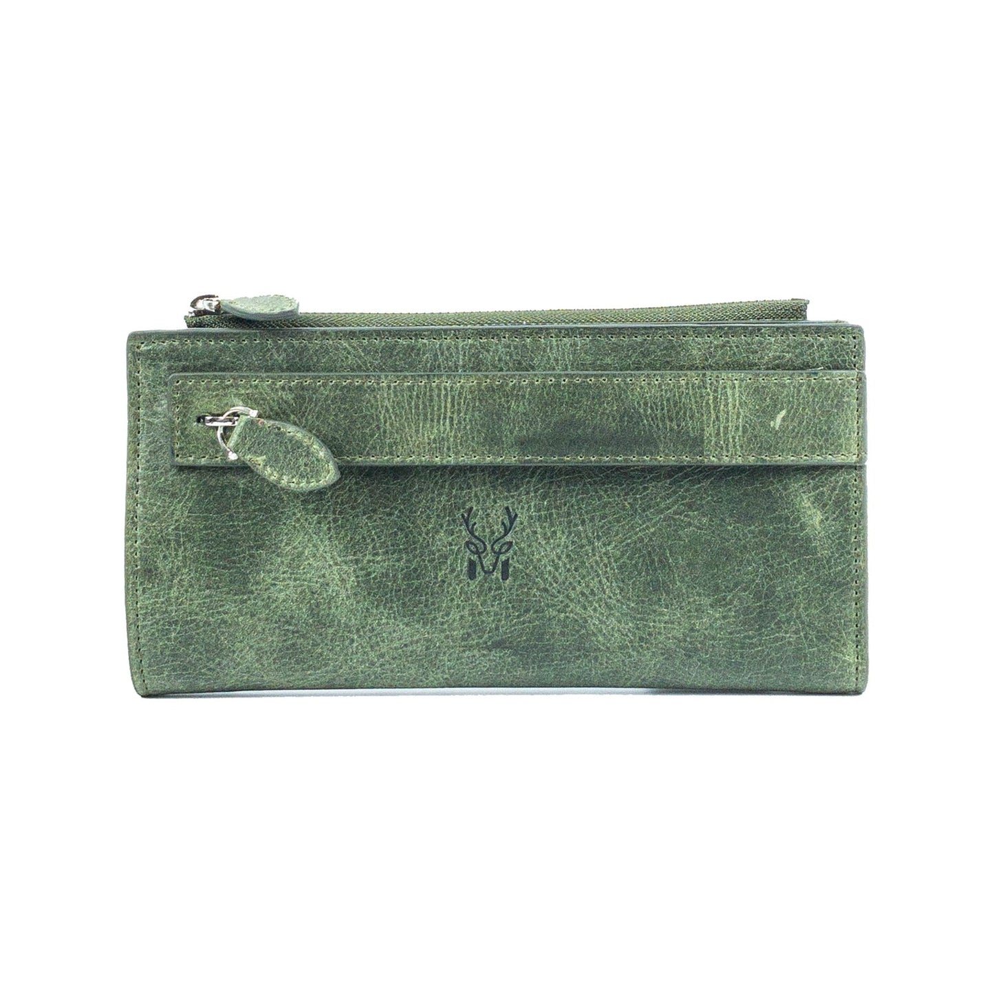 Mannu - Genuine Leather Large Wallet with Hand Band