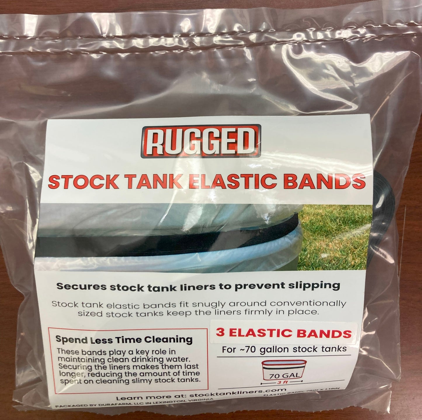70gal (3 Elastic Bands)
