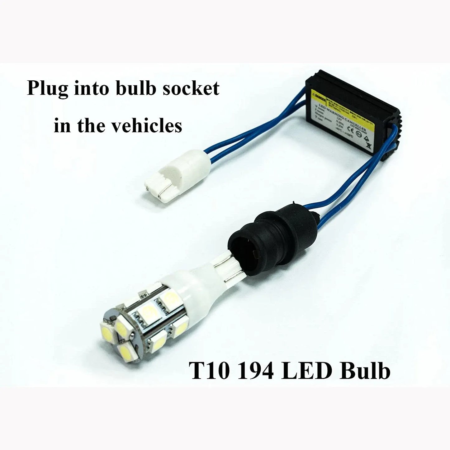 T10 / T15 168 921 "Decode" Load Resistor Built-In (Warning / Hyperflash-Free) Interface Module (1 pair)